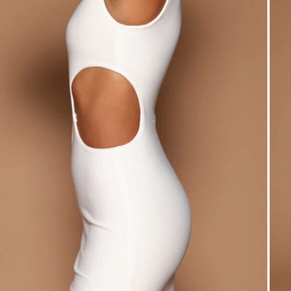 Fashion Nova LUXE Calista Bandage Maxi Dress - Picture 4 of 12